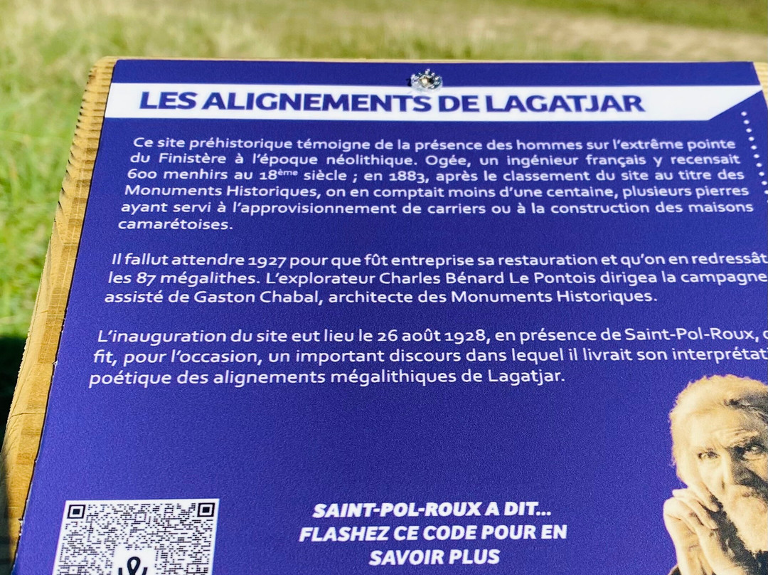 Menhirs de Lagatjar-Camaret-sur-Mer必去景点