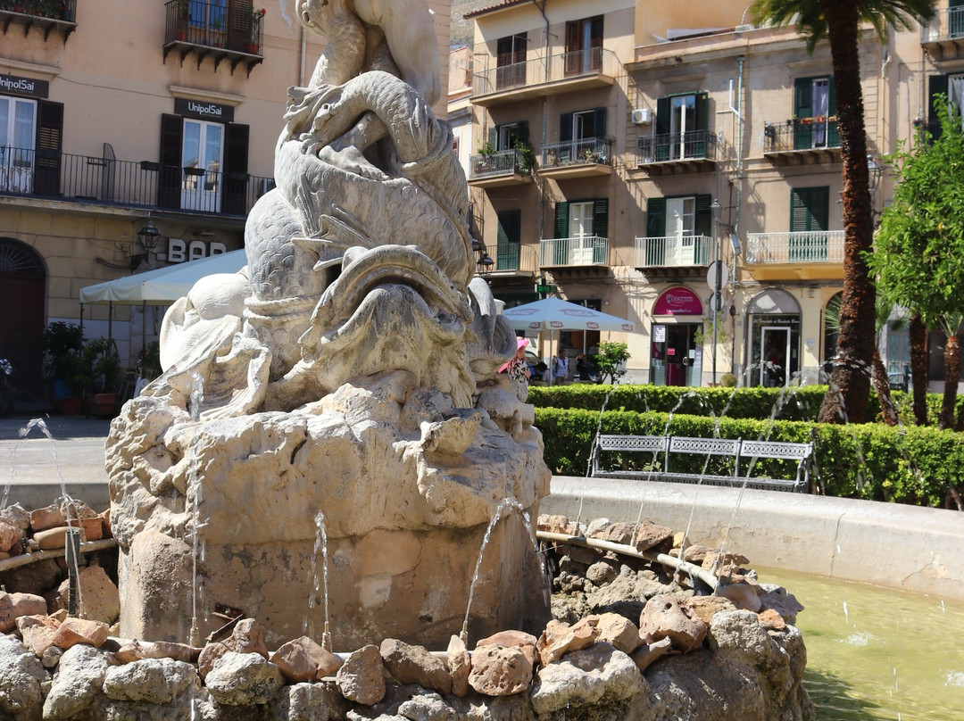 Fontana del Tritone-Monreale必去景点