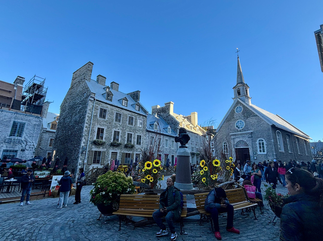 Notre-Dame-des-Victoires Church-魁北克市必去景点