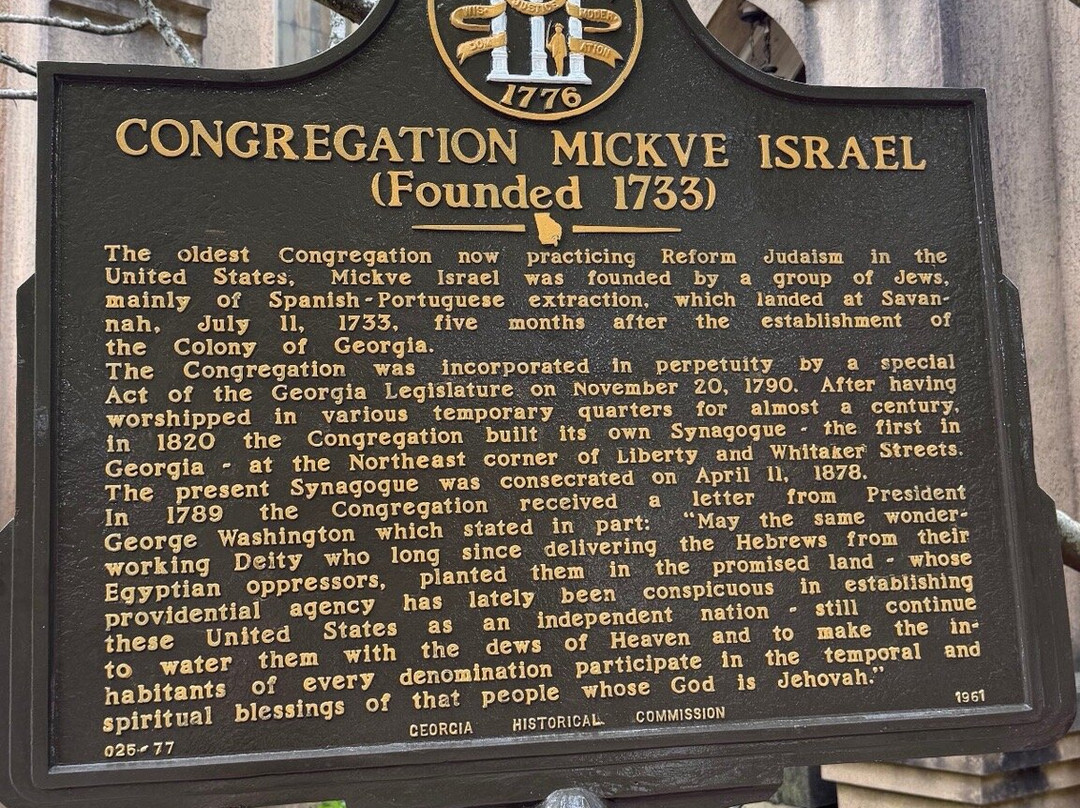 Congregation Mickve Israel-萨凡纳必去景点