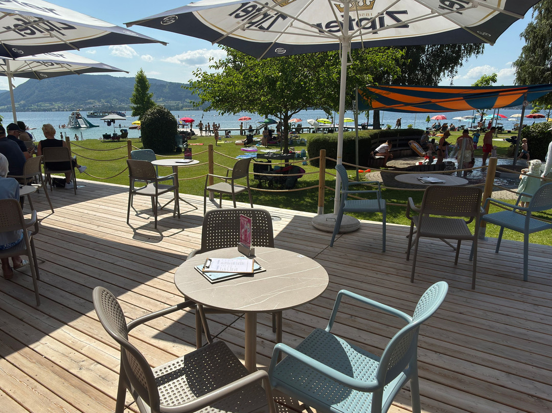 Das Katamaran am Attersee