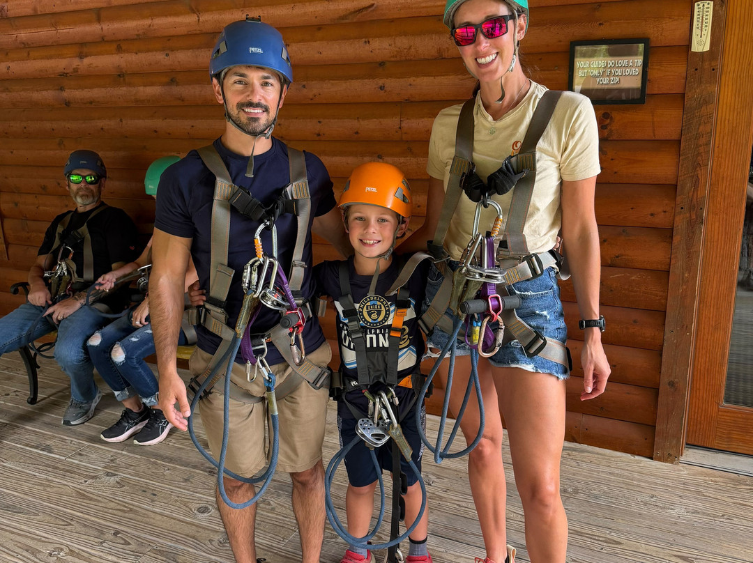 Smoky Mountain Ziplines-皮金福奇必去景点