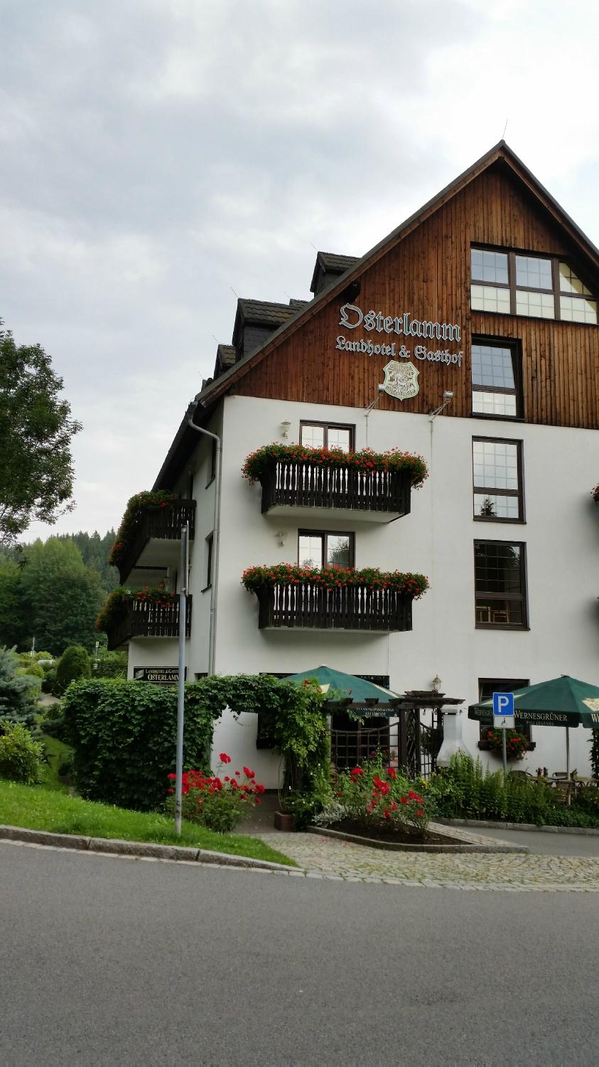 Landhotel & Gasthof Osterlamm-浴室