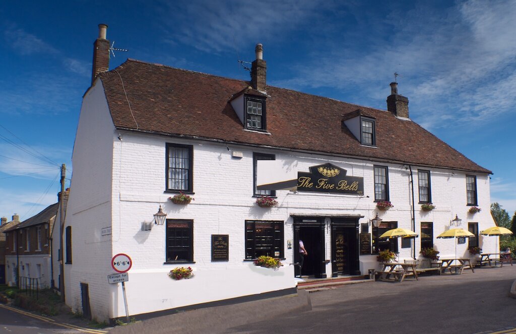 The Five Bells, Eastry B&B-浴室