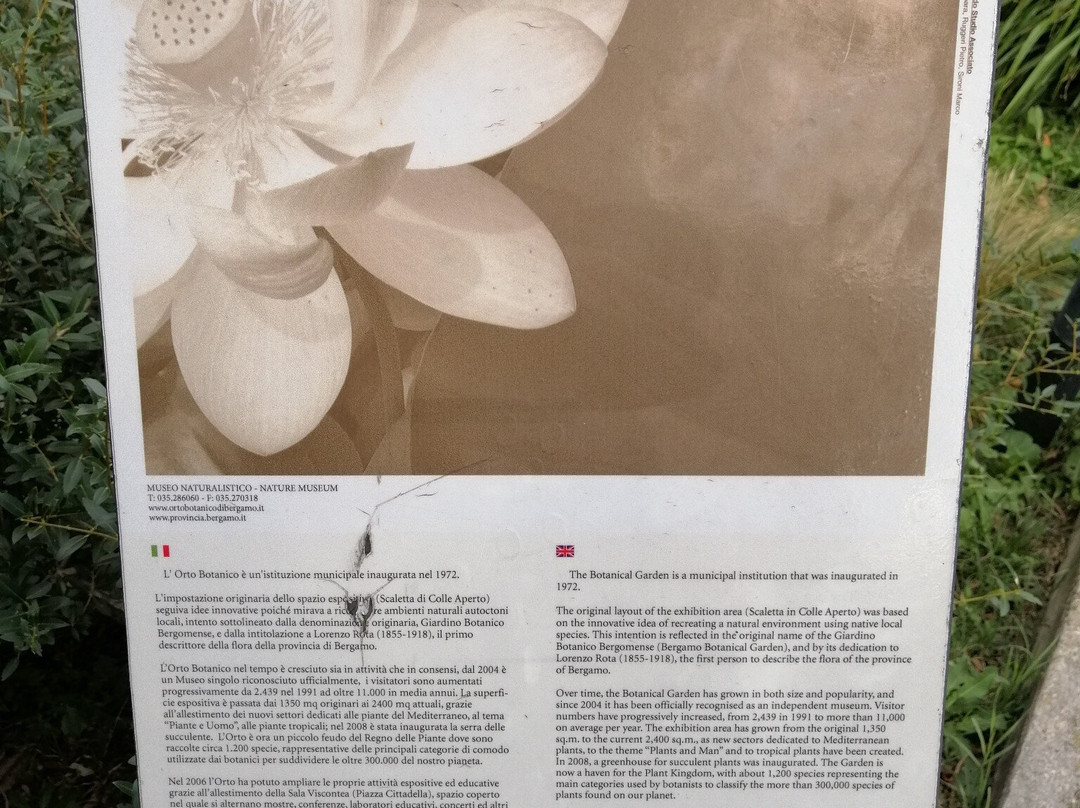 Orto Botanico di Bergamo Lorenzo Rota景点图片