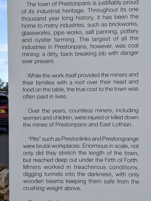 Miners' Memorial Sculpture-Prestonpans必去景点