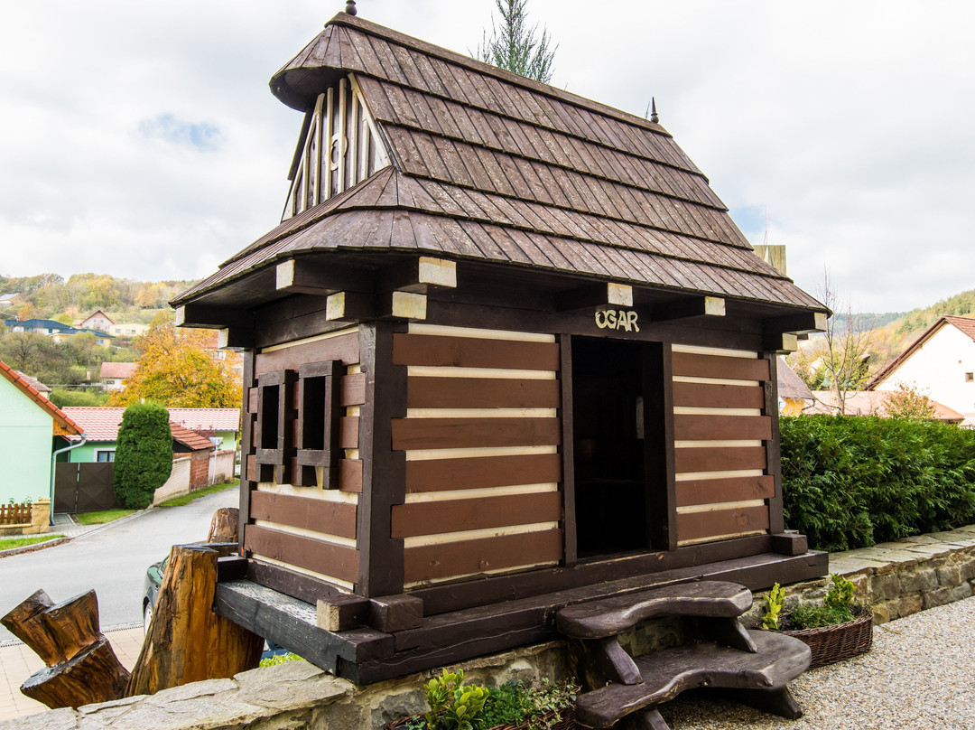 Vizovice酒店住宿-Hotel a Valassky Senk Ogar