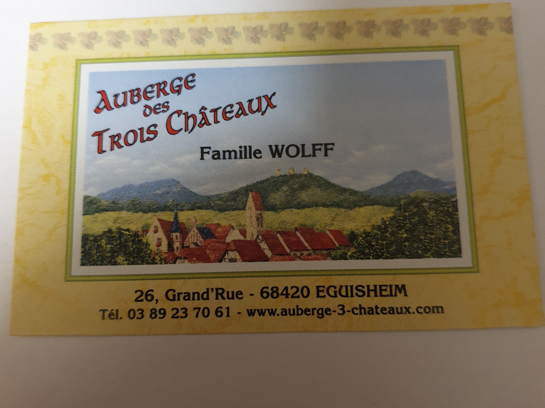 Auberge des Trois Chateaux主图