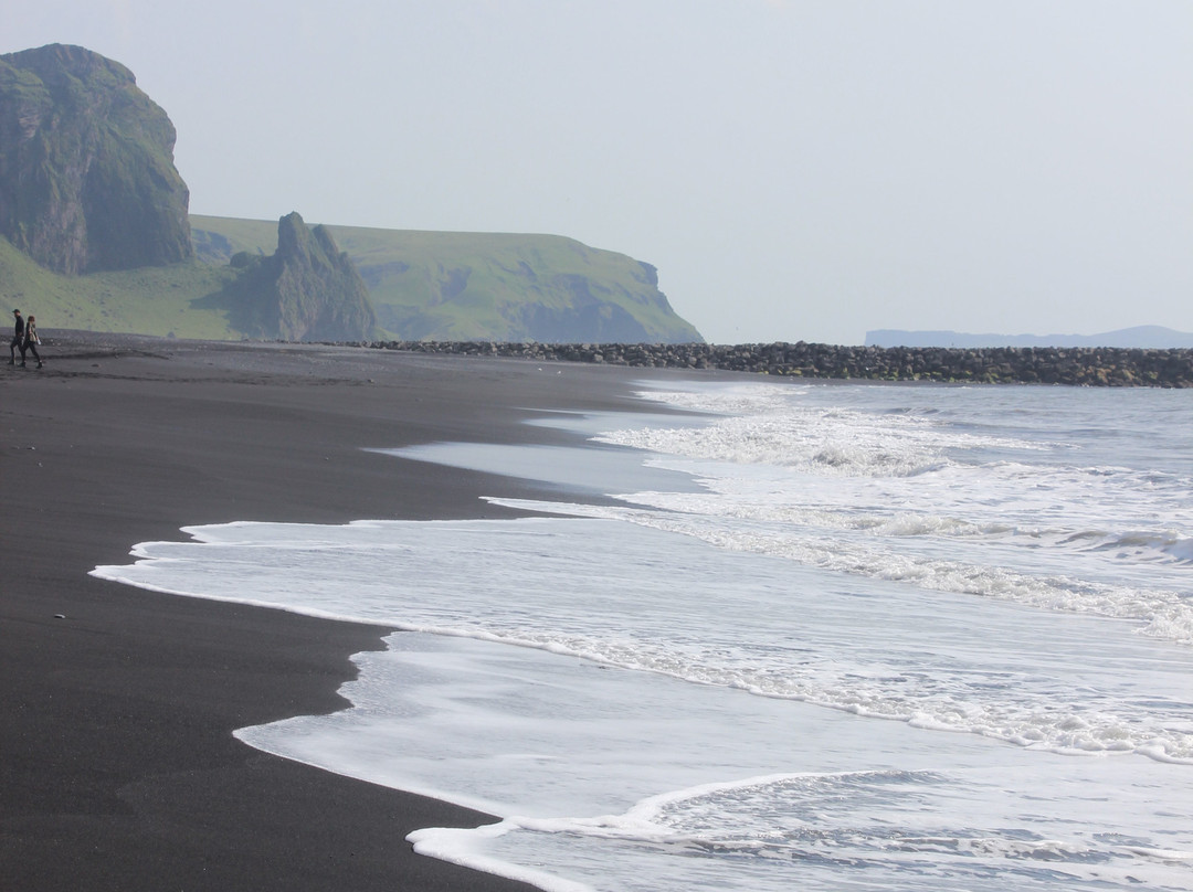 冰岛黑沙滩景点图片