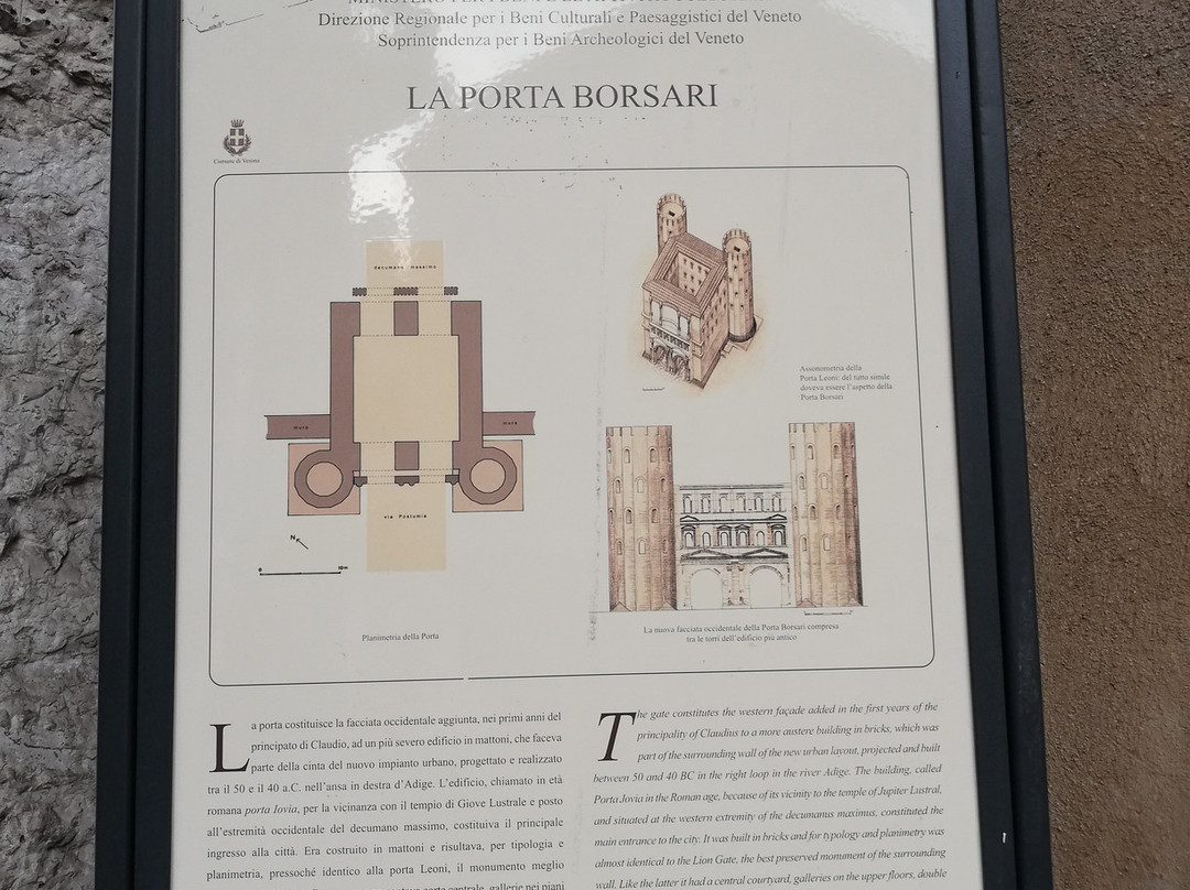 Porta Borsari - World Heritage Site-维罗纳必去景点
