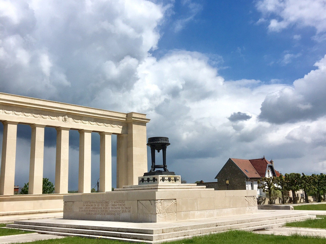 Monument Americain Pennsylvanie-Varennes-en-Argonne必去景点