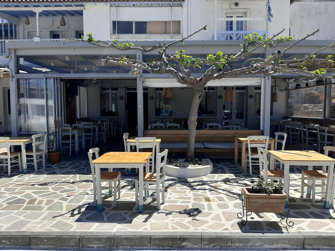 Gavrio餐馆和美食-Karavostasi