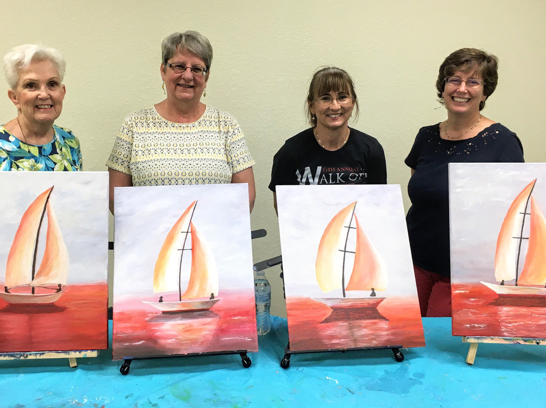 Trish Henkel Art- Paint and Take Workshop-那不勒斯必去景点