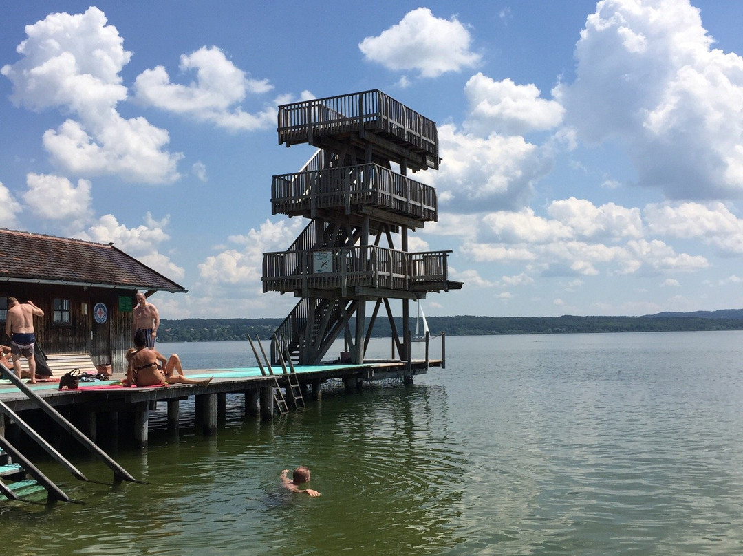 Utting am Ammersee餐馆和美食-Strandbad Utting