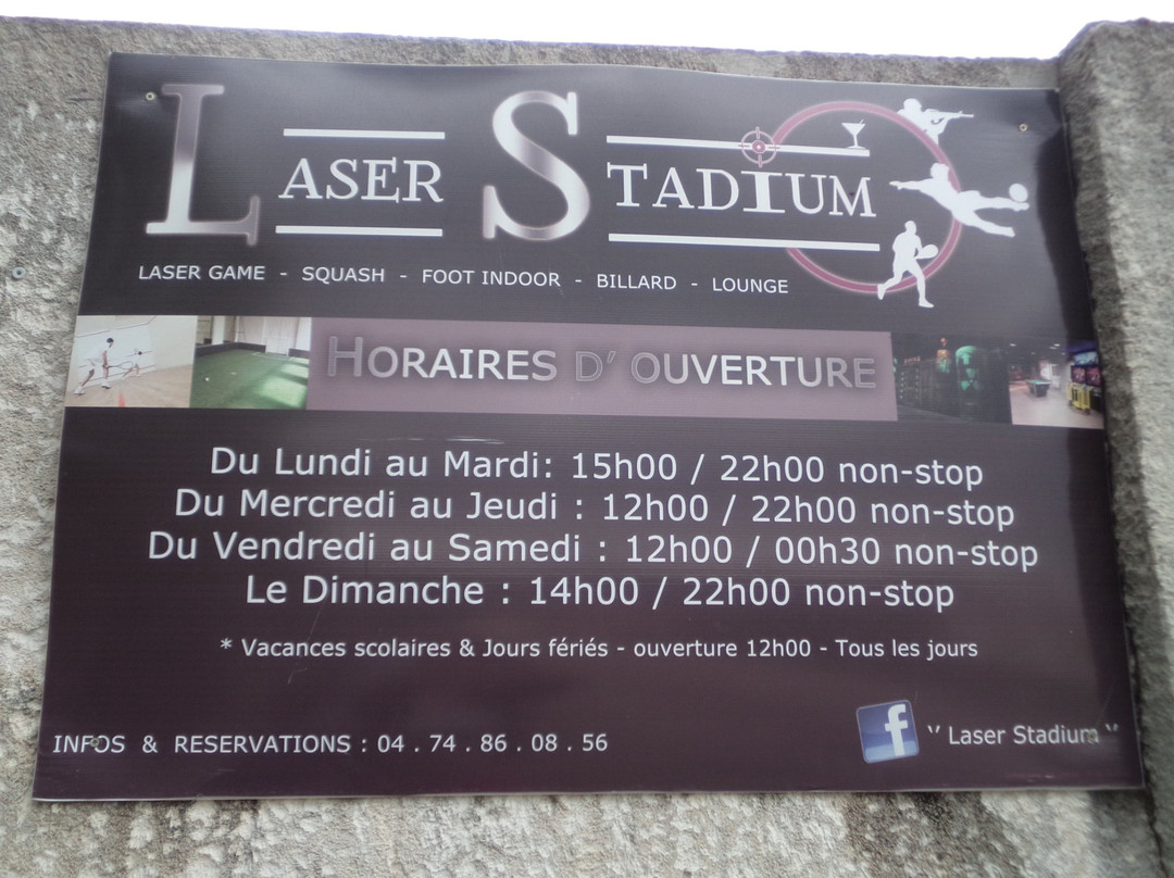 Laser Stadium-Salaise-sur-Sanne必去景点