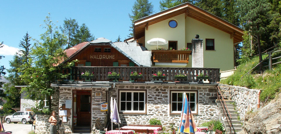 Trafoi酒店住宿-Gasthof Waldruhe