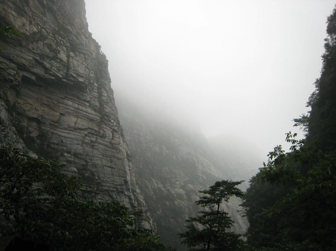 庐山瀑布群景点图片