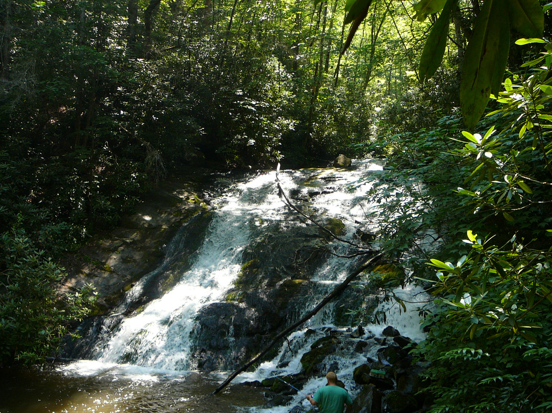 Indian Creek Falls-大雾山国家公园必去景点