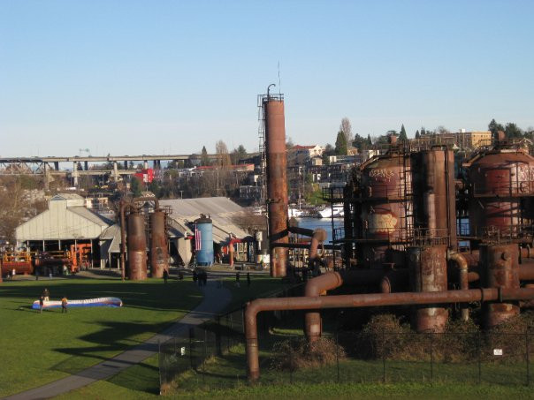 煤气厂公园景点图片