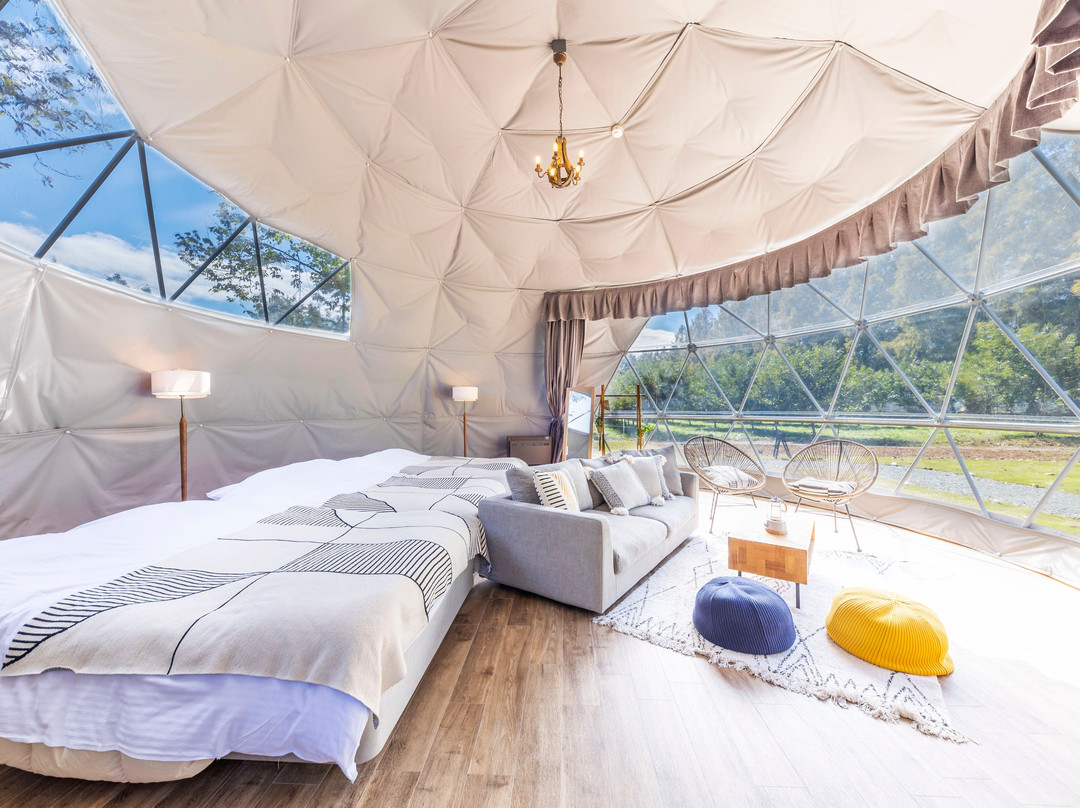 Glamping Spa Resorts Lakeside Terrace