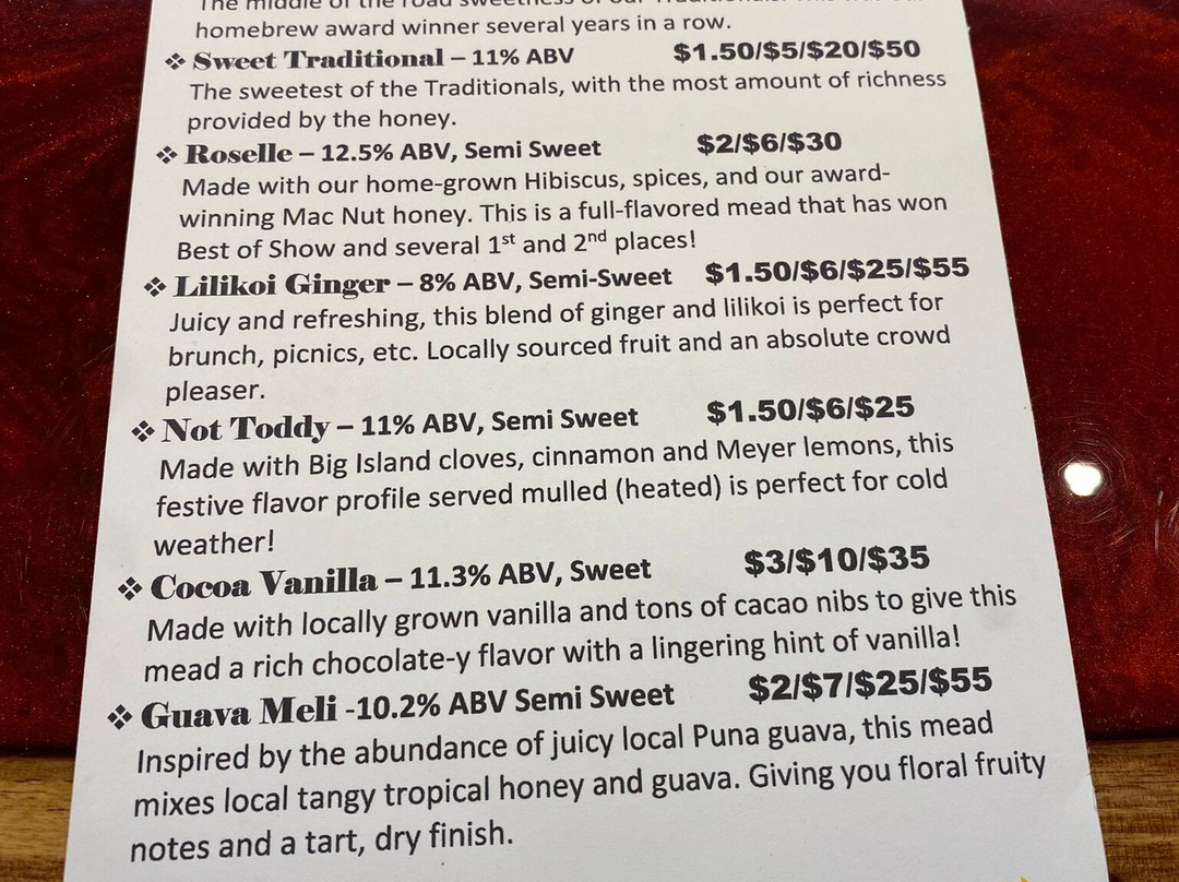 Big Island Meadery LLC-可亚奥必去景点