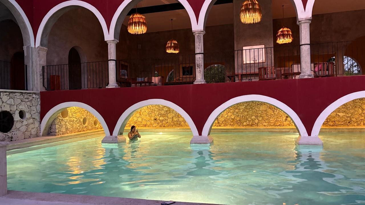 Wakax Hacienda - Cenote & Boutique Hotel-泳池
