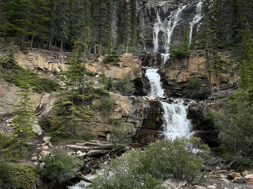 Tangle Creek Falls-贾斯珀国家公园必去景点