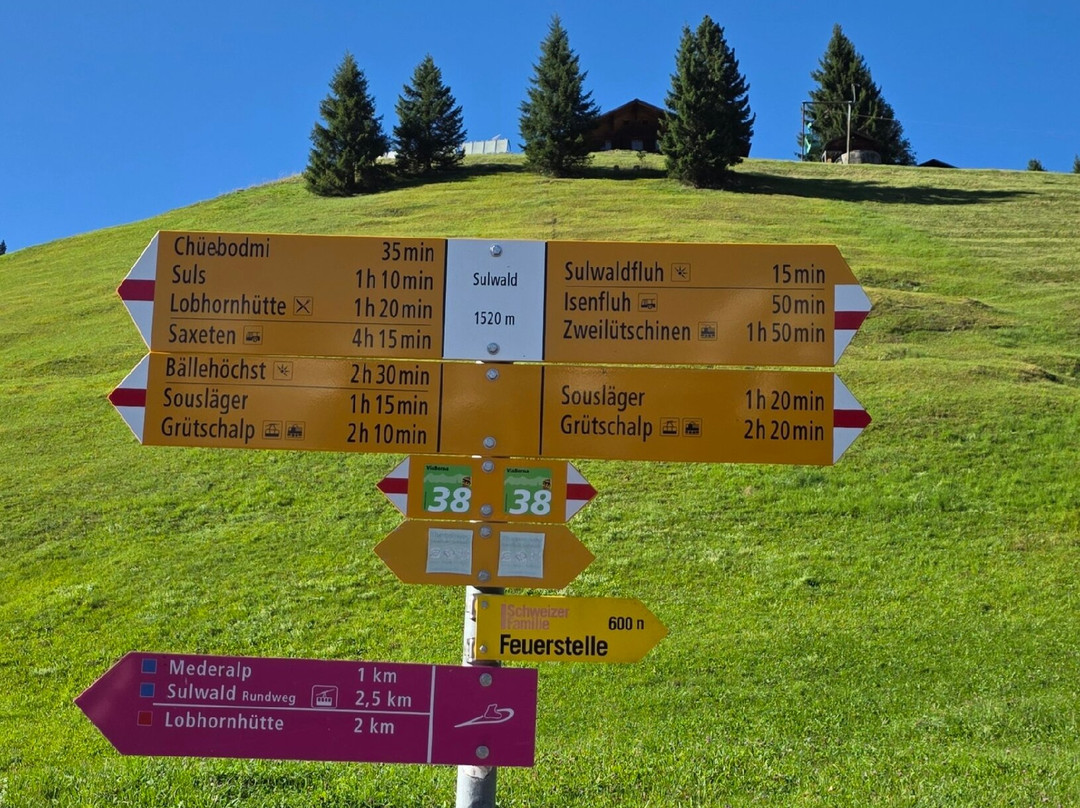 Sulwald-Isenfluh必去景点