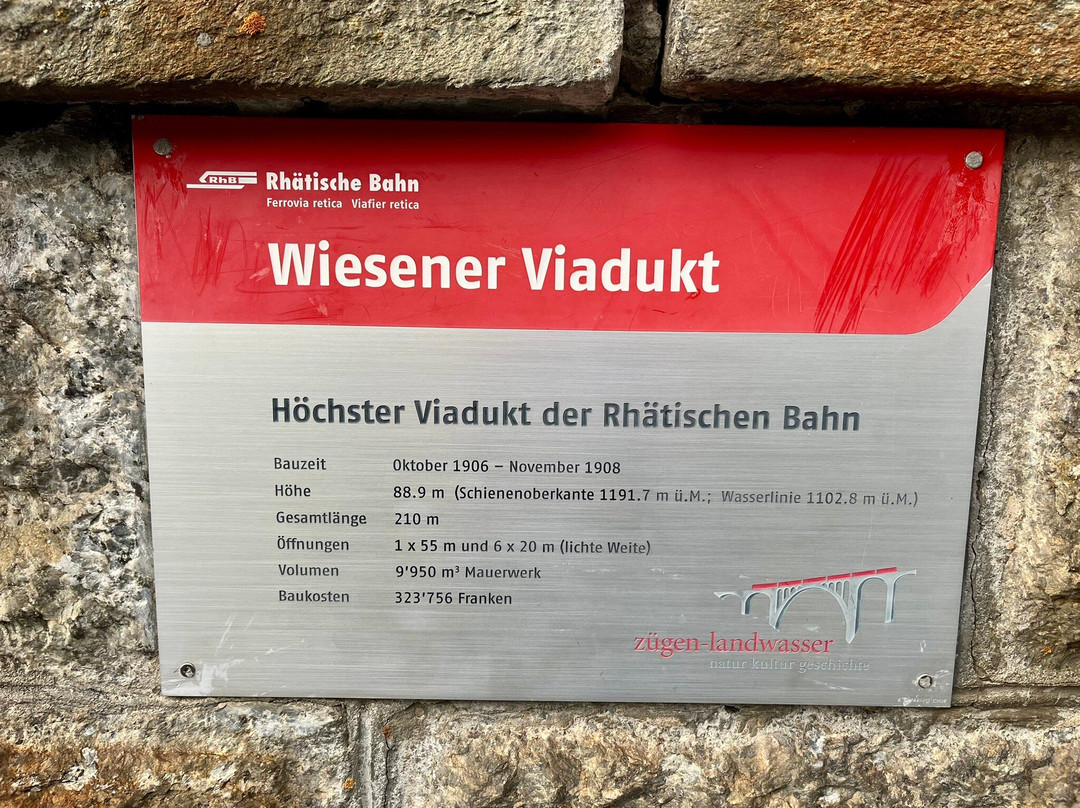Wiesen Viaduct-Davos Wiesen必去景点
