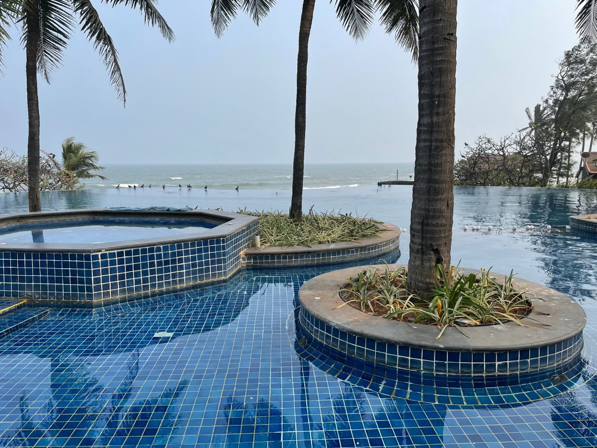 马马拉普拉姆寺湾丽笙度假酒店-泳池