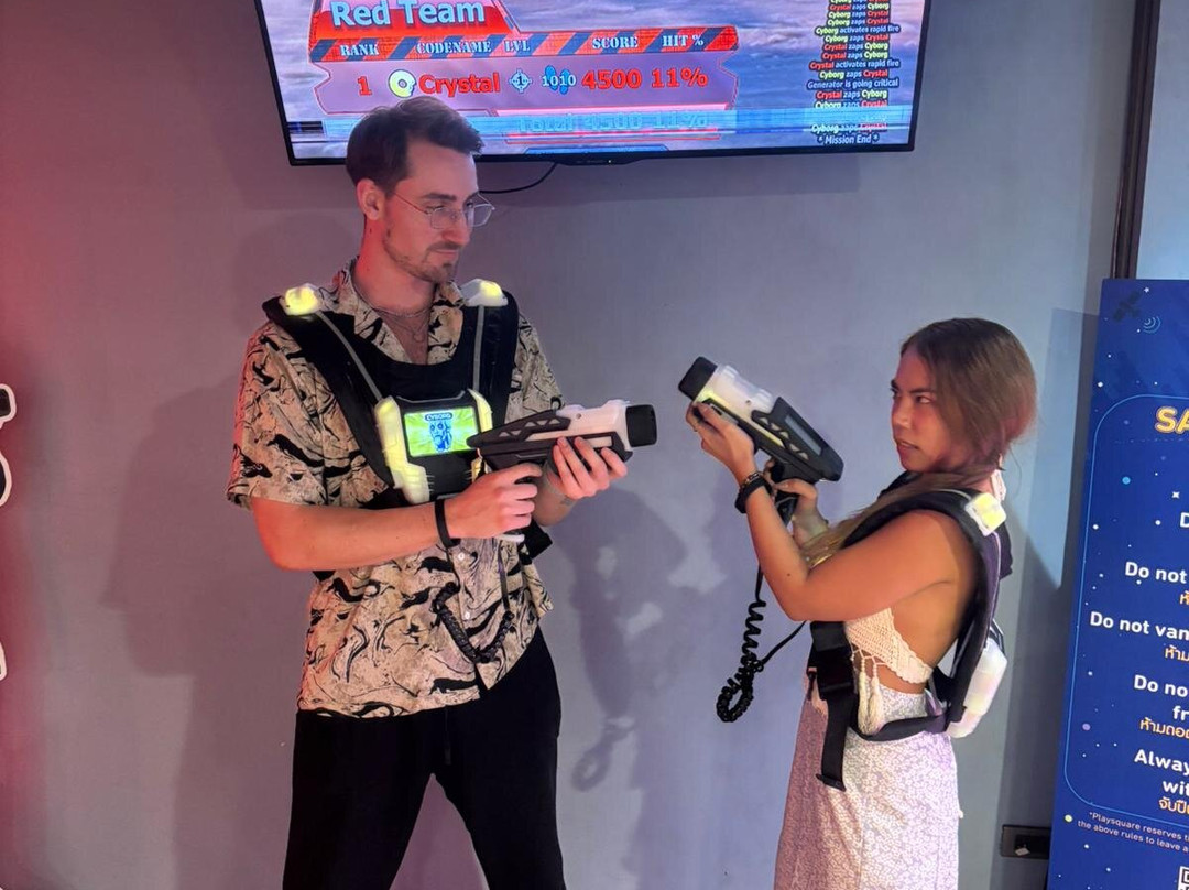 Playsquare Laser Tag Central Eastville-曼谷必去景点