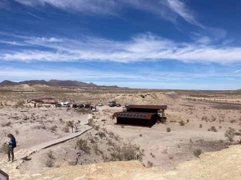 Big Bend National Park - Fossil Bone Exhibit-大弯国家公园必去景点