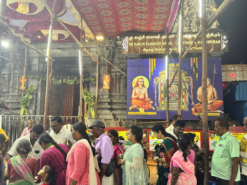Kamakshi Amman Temple-金奈（马德拉斯）必去景点