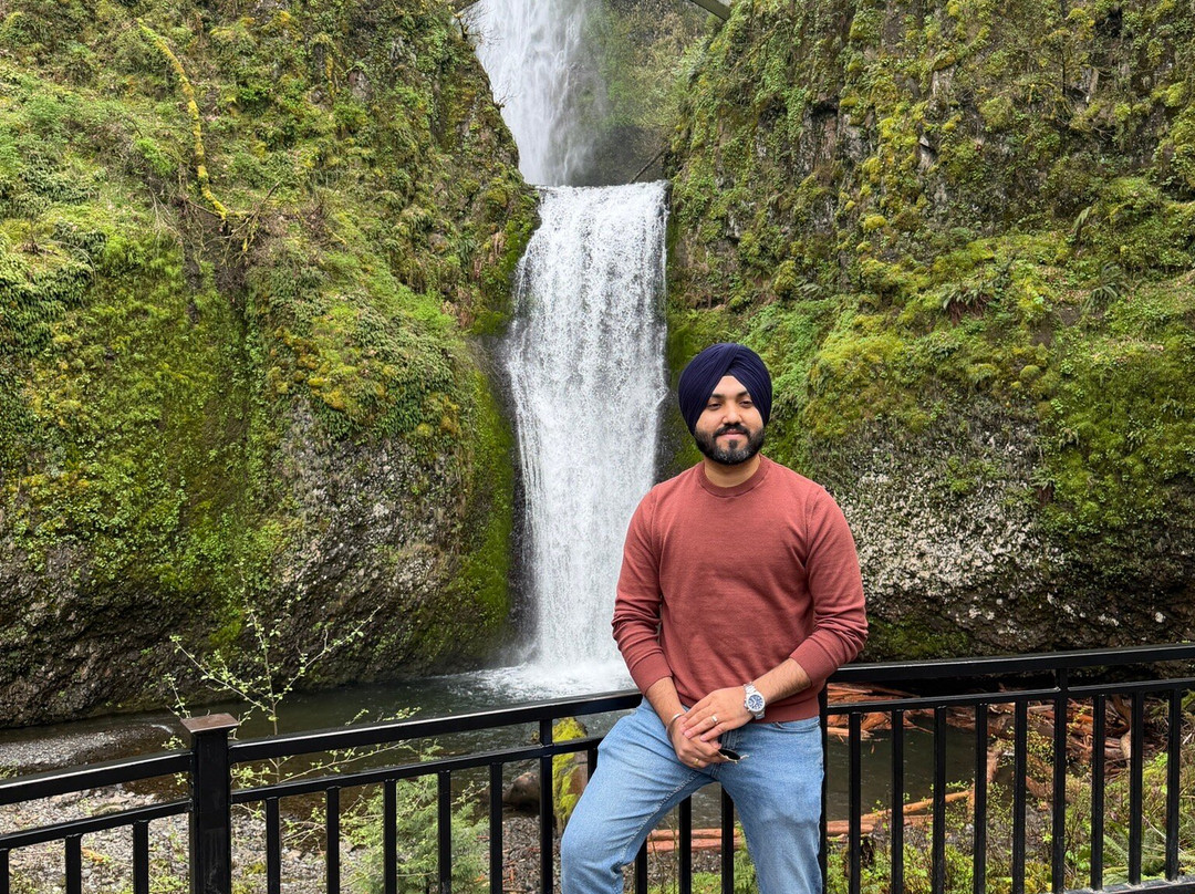 摩特诺玛瀑布-Bridal Veil必去景点