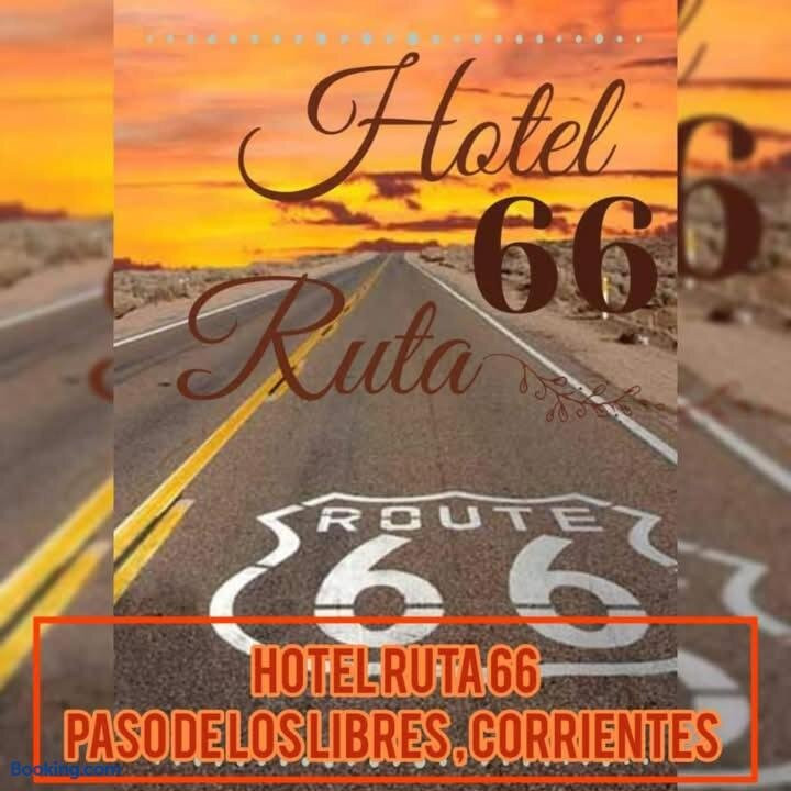 Paso de los Libres酒店住宿-HOTEL RESTAURANTE Ruta 66