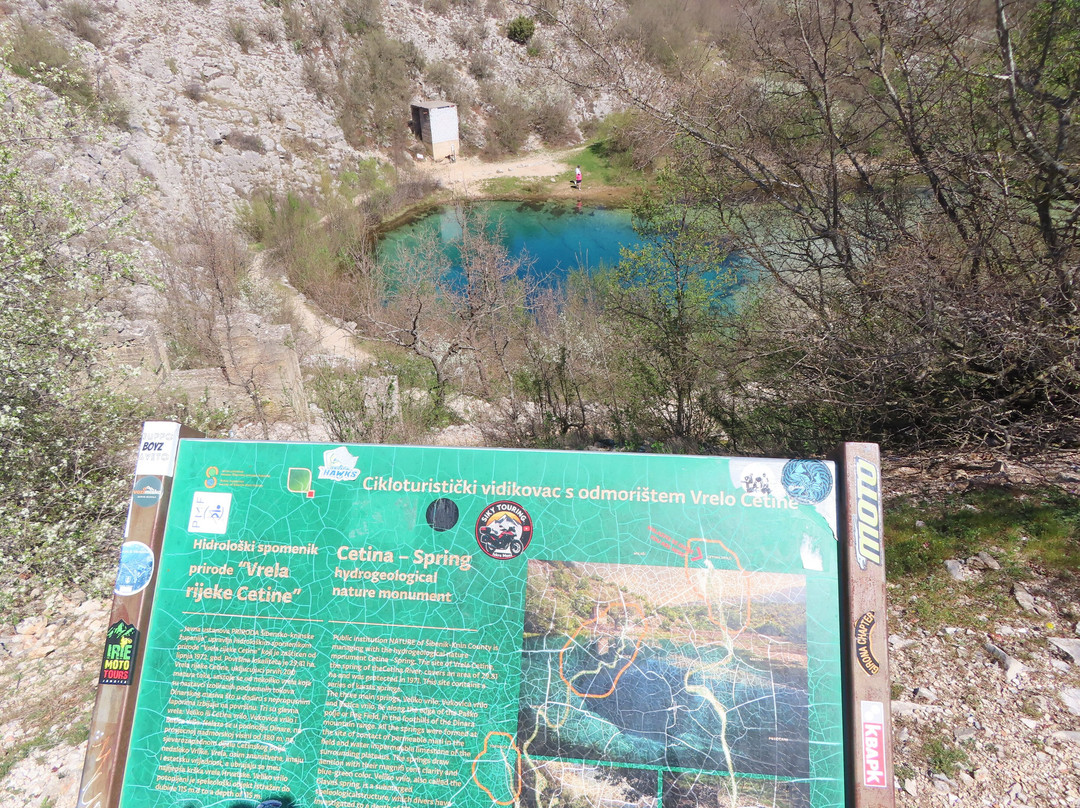 Cetina river spring blue eye-Cetina必去景点