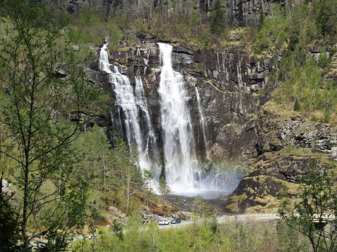 Skjervsfossen Waterfall-Granvin必去景点