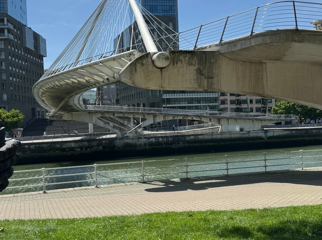 Puente Zubizuri-毕尔巴鄂必去景点