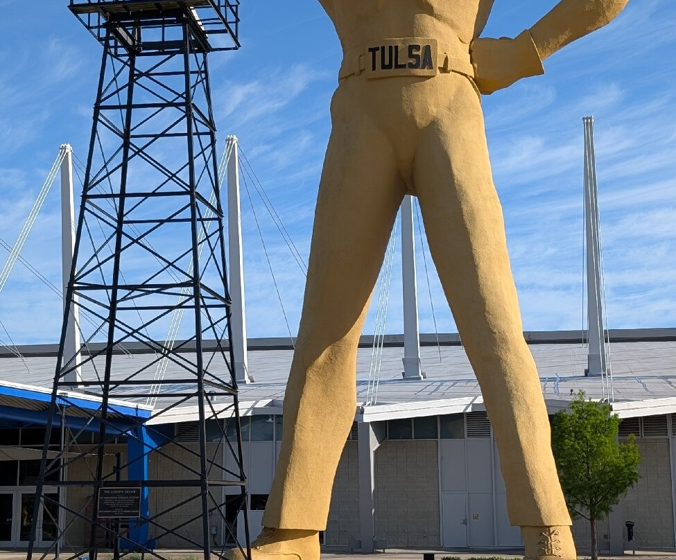 The Golden Driller-塔尔萨必去景点