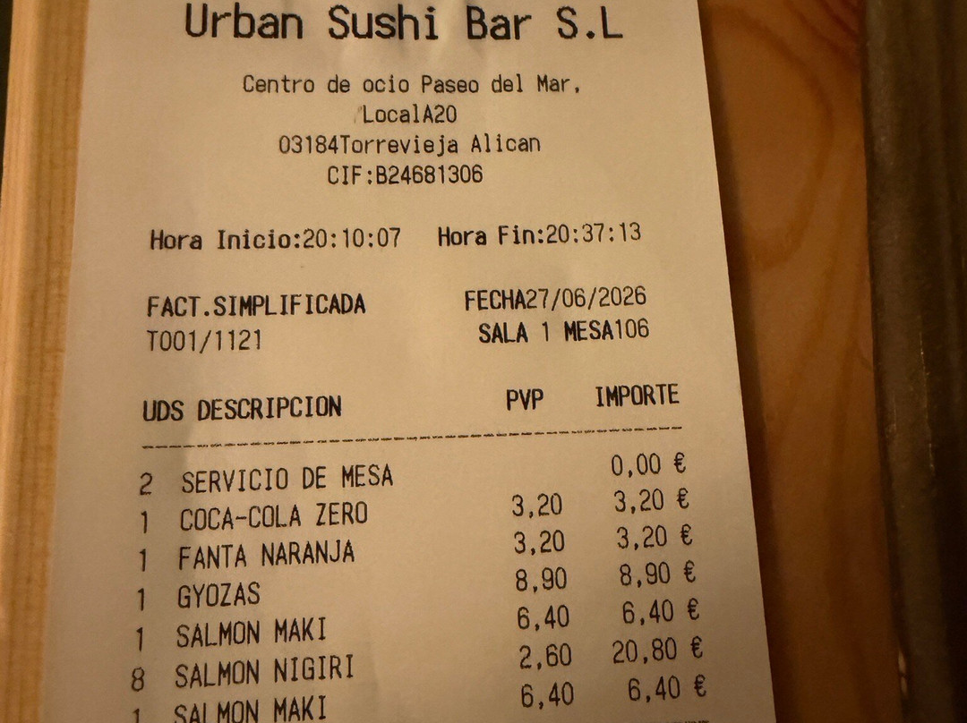 Sibuya Urban Sushi Bar Torrevieja