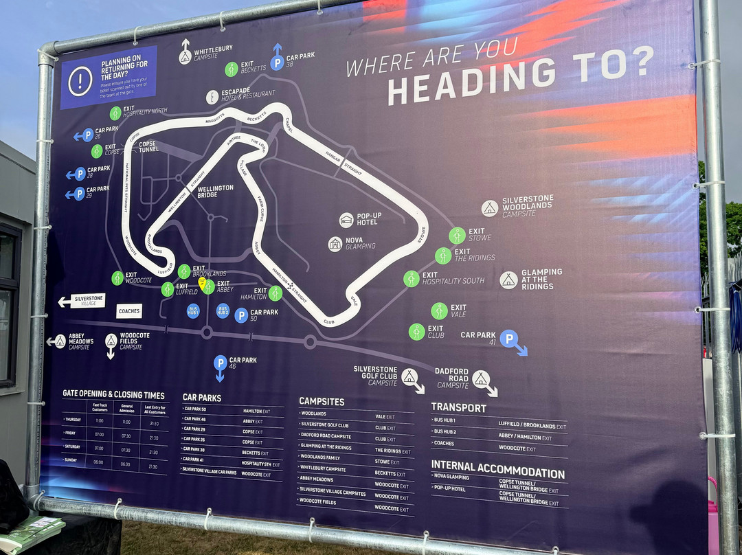 Silverstone Circuit-锡尔弗斯通必去景点