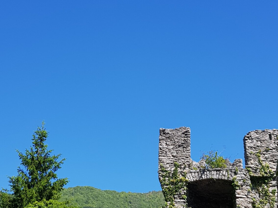 Castello Di Vezio In The Village