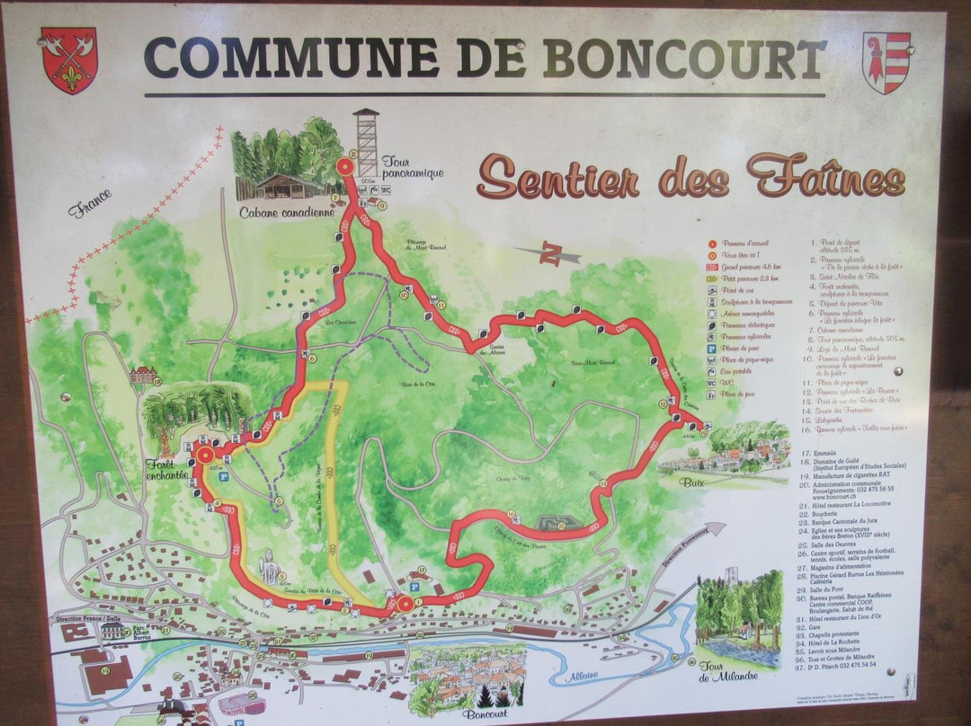 Sentier des Faînes et forêt enchantée景点图片