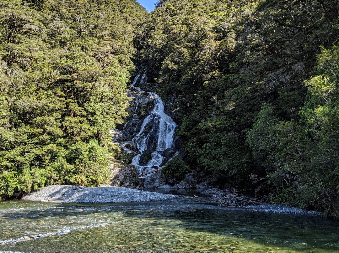 Roaring Billy Falls-Haast必去景点