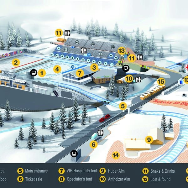 Biathlon Anterselva-Rasun Anterselva必去景点