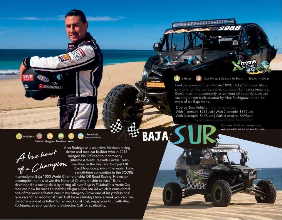 Xtreme Adventure Cabo-卡波圣卢卡斯必去景点