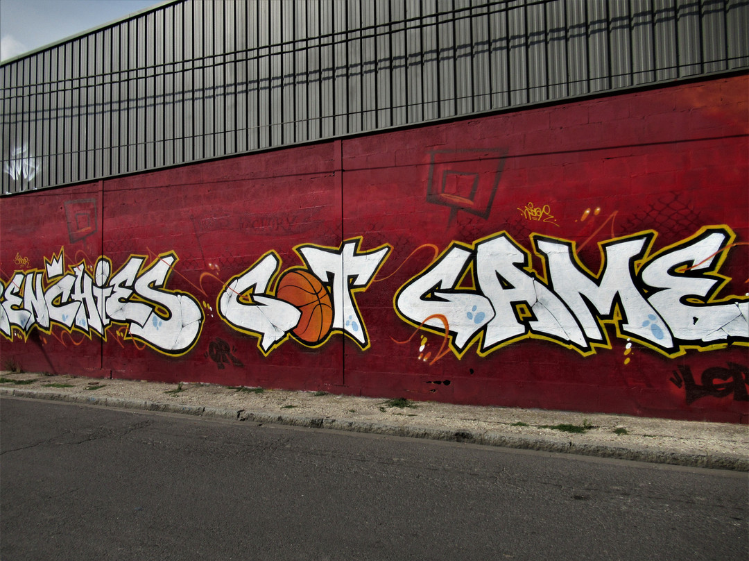 Fresque "Frenchies got Game"-欧贝维利耶必去景点