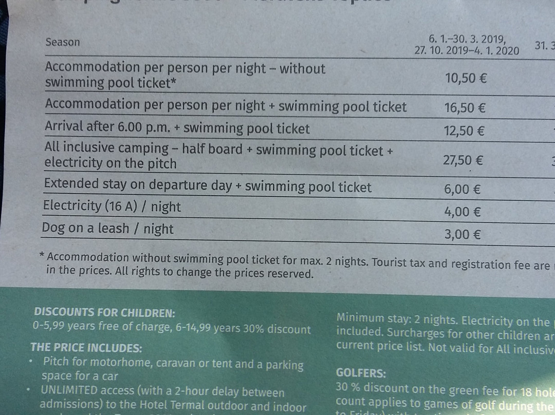 Camping Terme 3000主图