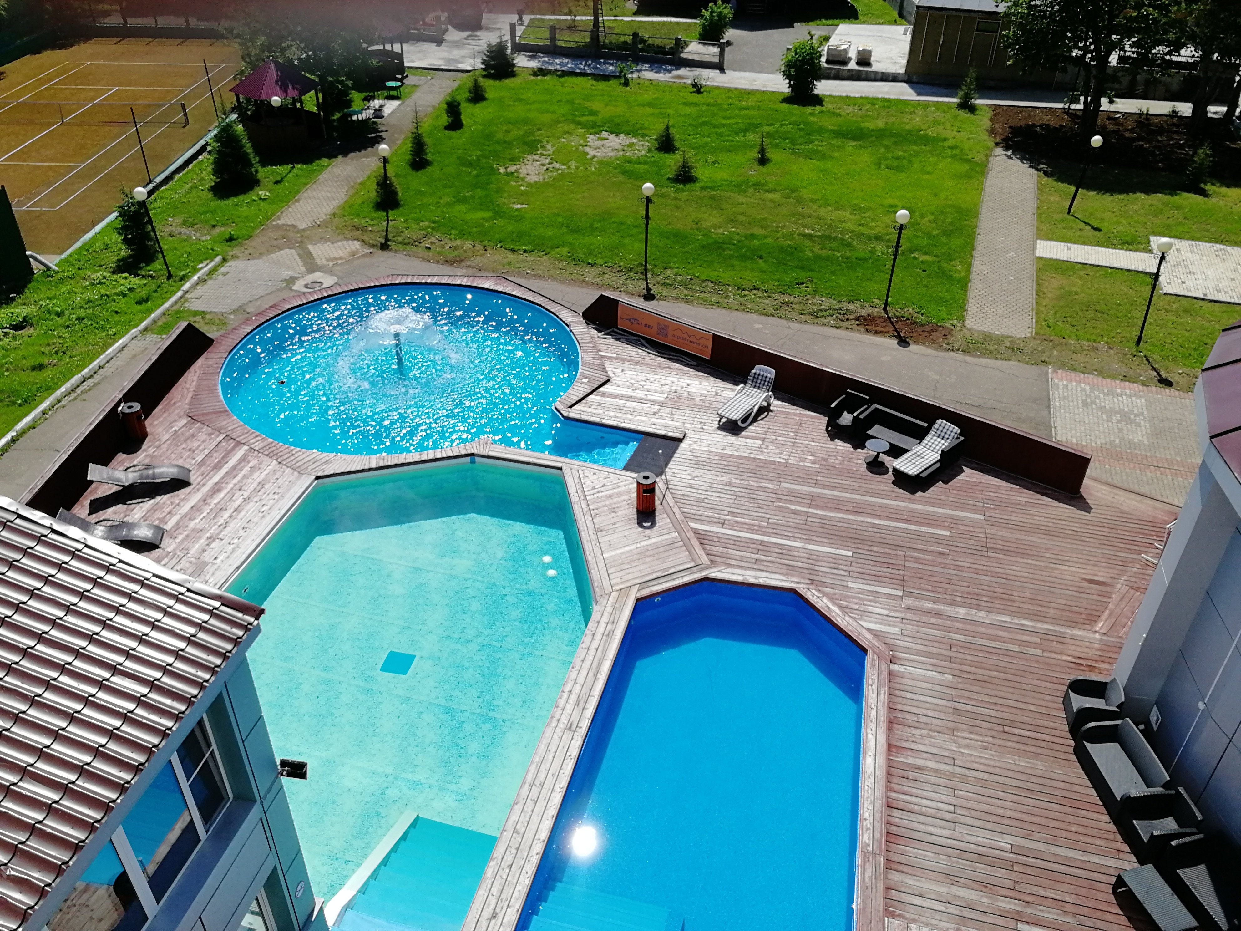 Hotel Complex Sputnik-泳池