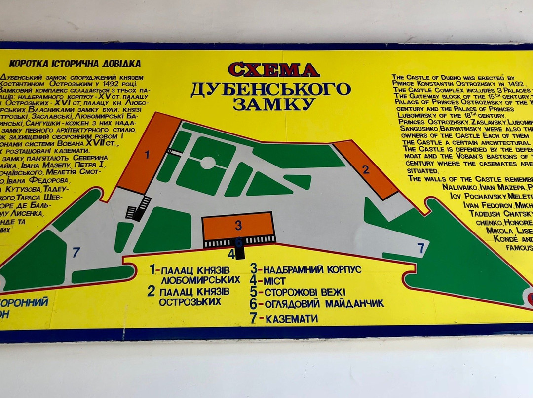 Dubno Castle景点图片